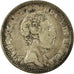 Coin, ITALIAN STATES, LUCCA, 2 Lire, 1837, F(12-15), Silver, KM:41