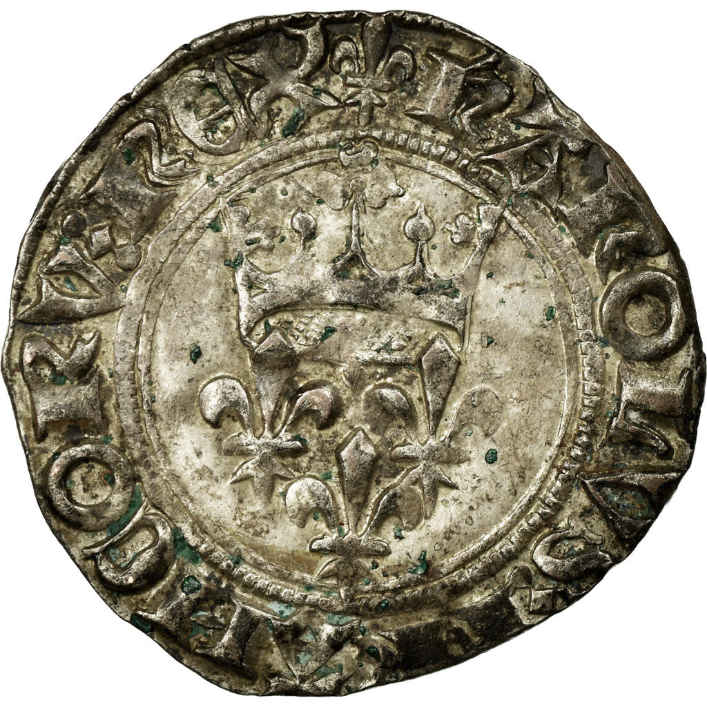 Coin, France, Gros, Paris, AU(50-53), Billon, Duplessy:387A
