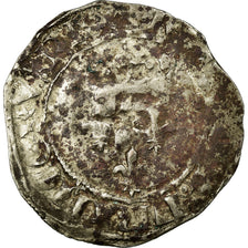 Coin, France, Charles VI, Florette, Saint-Pourçain, VF(20-25), Silver