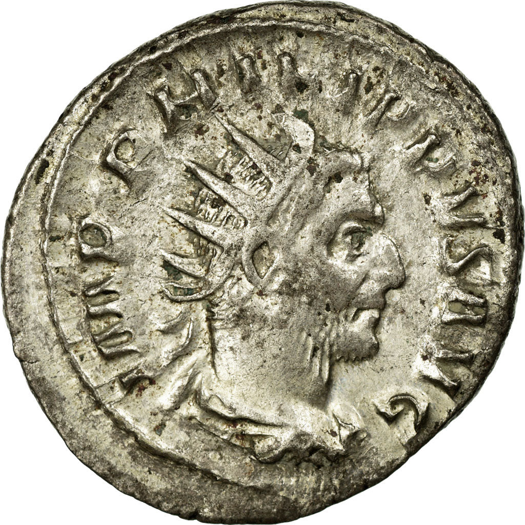 Coin, Philip I, Antoninianus, 248-249, Rome, AU(50-53), Billon, RIC:27b