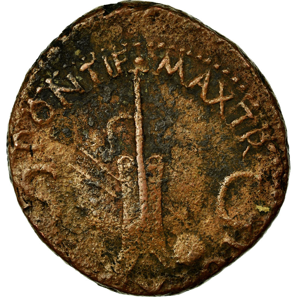 Coin, Tiberius, As, 35-36, Rome, VF(20-25), Copper, RIC:58