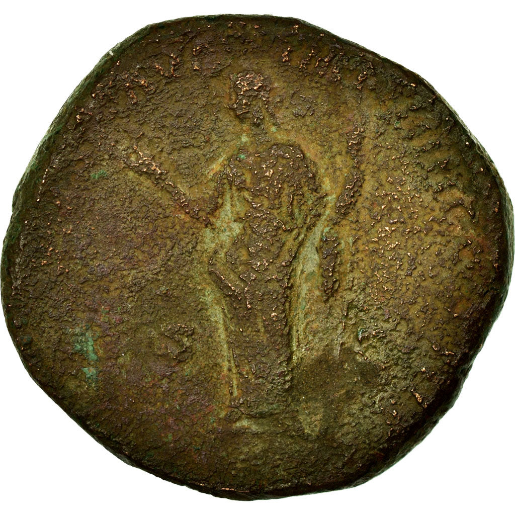 Moneta, Marcus Aurelius, Sesterzio, Roma, B, Rame