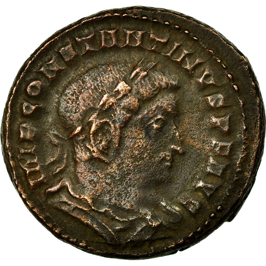 Monnaie, Constantin I, Nummus, AD 310-311, Lyon - Lugdunum, TTB, Cuivre, RIC:307
