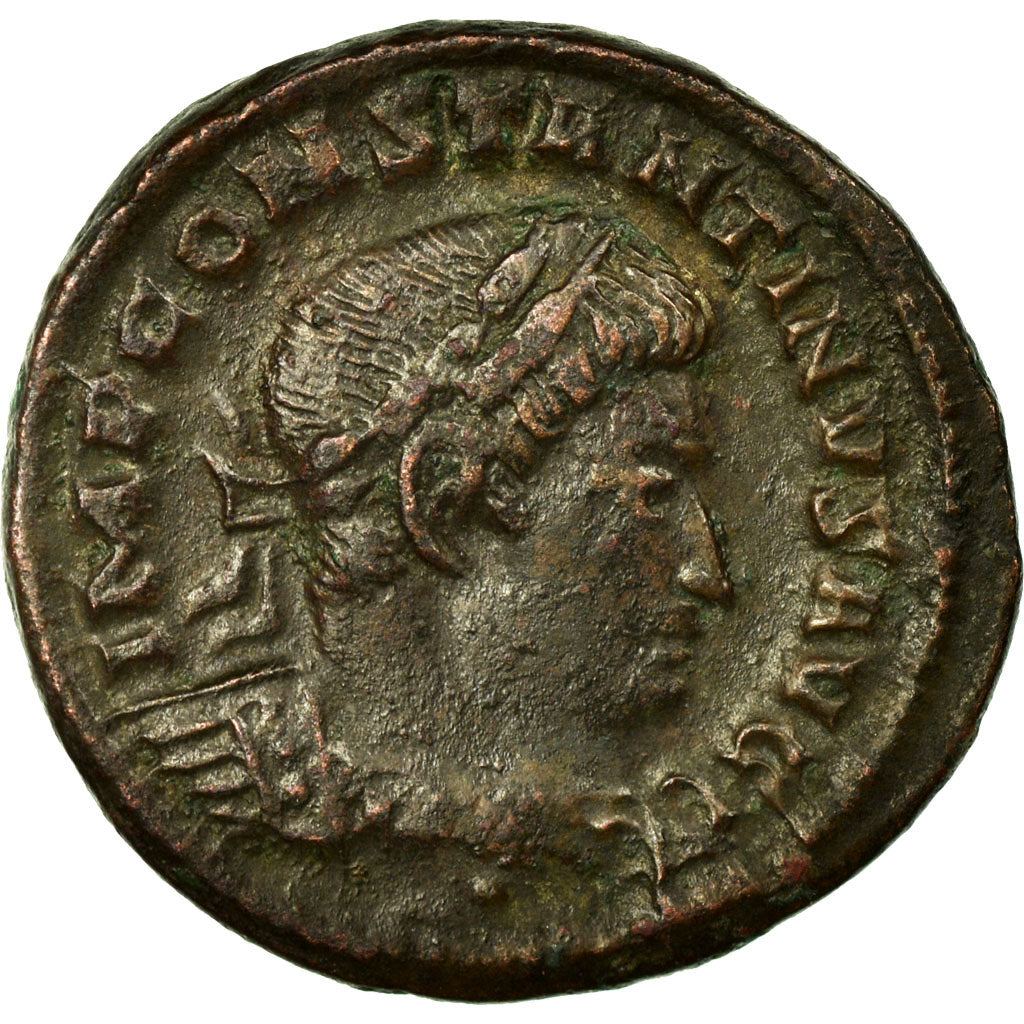 Moneda, Constantine I, Nummus, Trier, MBC, Cobre, RIC:870