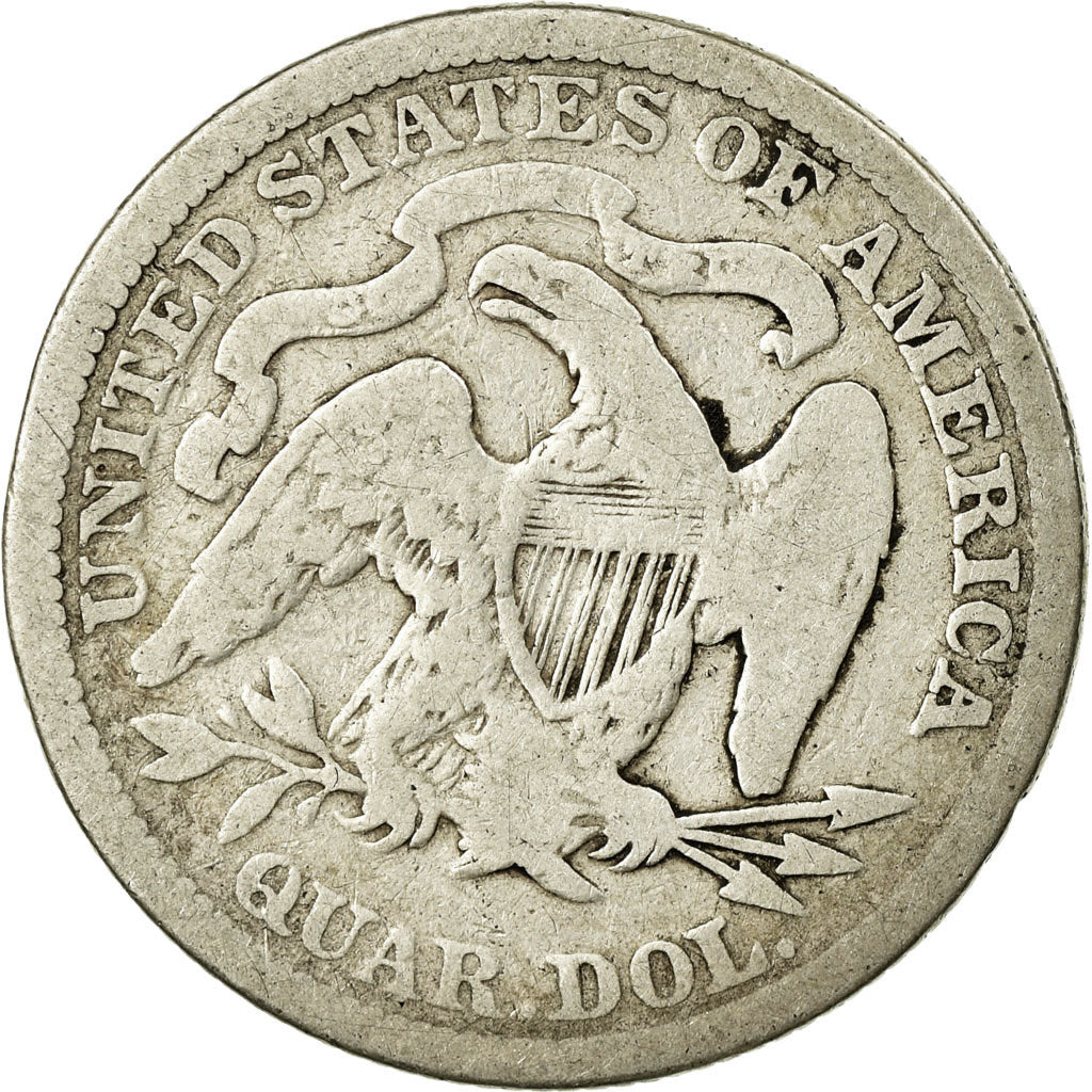 Moneta, Stati Uniti, Seated Liberty Quarter, Quarter, 1876, U.S. Mint
