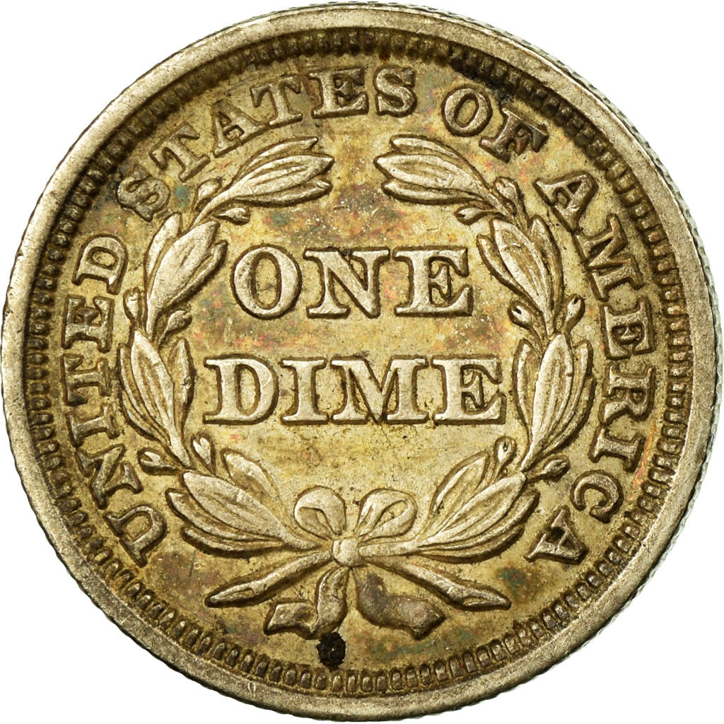 Moneta, Stati Uniti, Seated Liberty Dime, Dime, 1850, U.S. Mint, Philadelphia