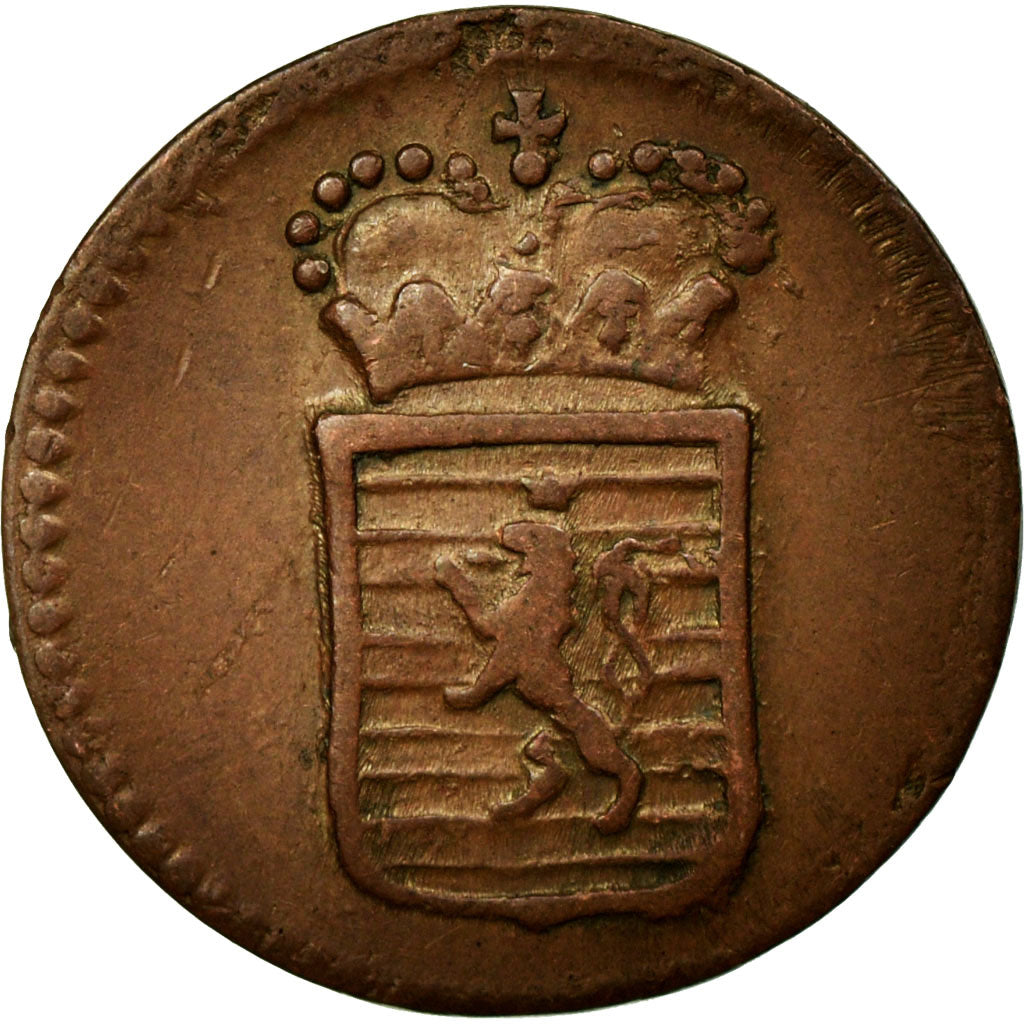 Münze, Luxemburg, Joseph II, 1/2 Liard, 1789, Brussels, SS+, Kupfer, KM:10