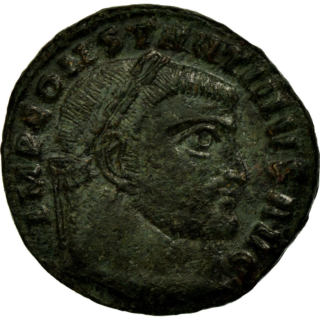 Munten, Constantijn I, Nummus, 312-313, Siscia, ZF, Koper, RIC:7