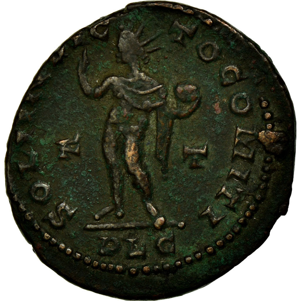 Munten, Constantijn I, Nummus, 313-314, Lyon - Lugdunum, FR+, Koper