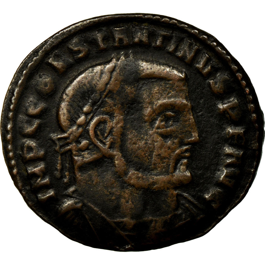 Coin, Constantine I, Nummus, 313-314, Thessalonica, VF(30-35), Copper