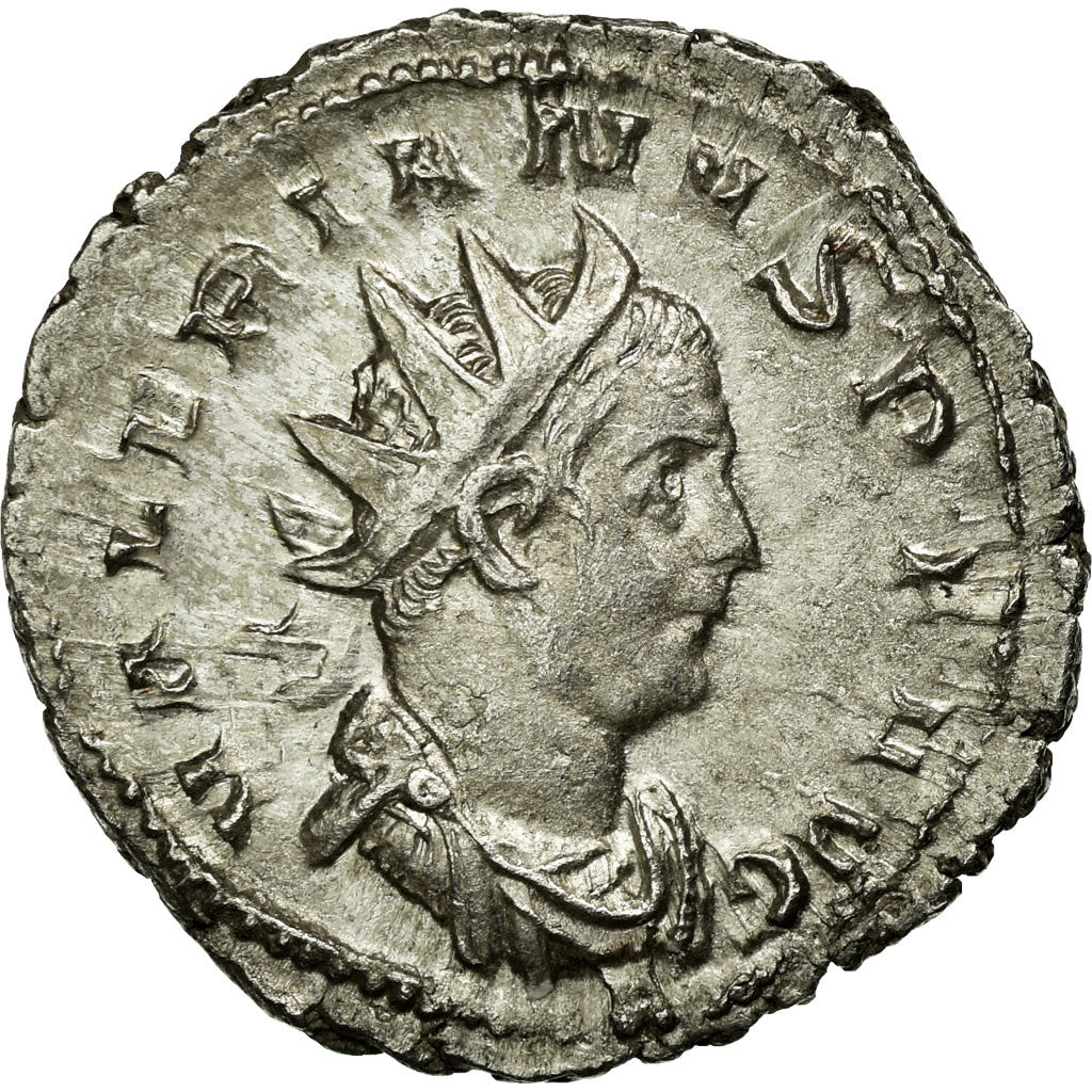 Coin, Valerian I, Antoninianus, Rome, EF(40-45), Billon, RIC:13