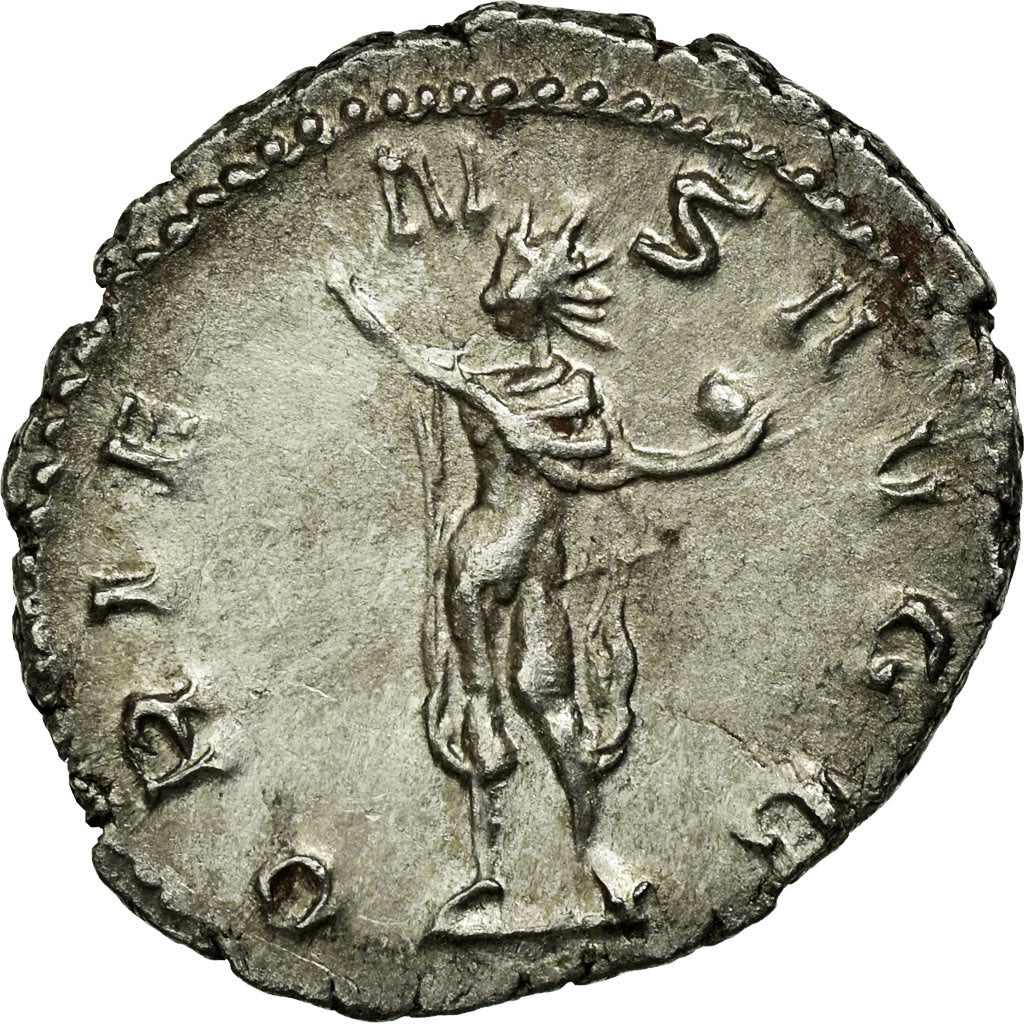 Coin, Valerian I, Antoninianus, Rome, EF(40-45), Billon, RIC:13