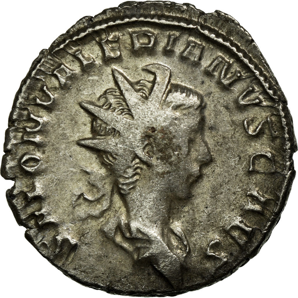 Coin, Saloninus, Antoninianus, 254-255, Trier or Cologne, VF(30-35), Billon