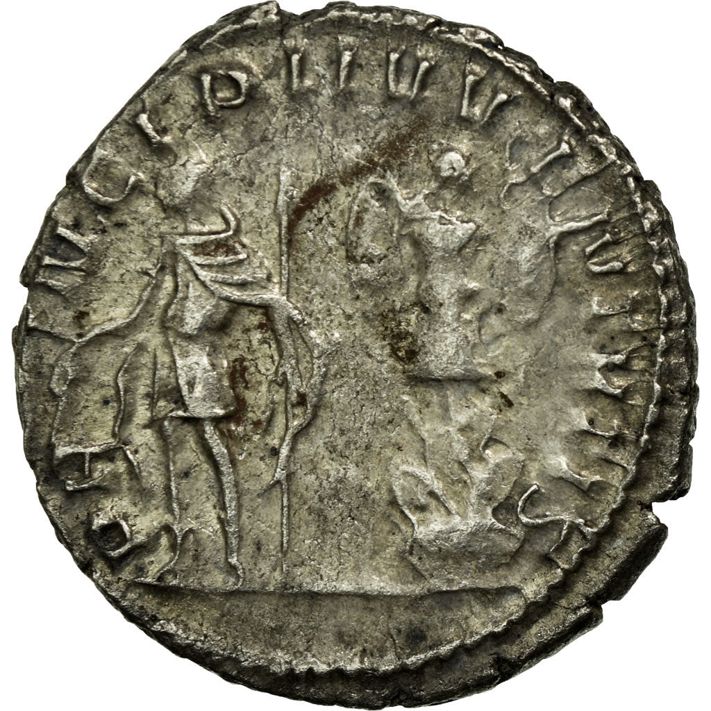Coin, Saloninus, Antoninianus, 254-255, Trier or Cologne, VF(30-35), Billon