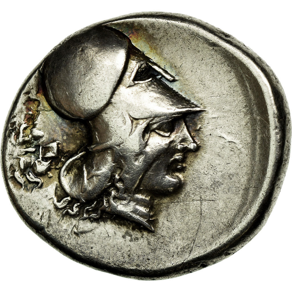 Moneta, Athena, Stater, Corinth, BB, Argento
