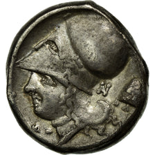Moneta, Athena, Stater, Corinth, BB, Argento