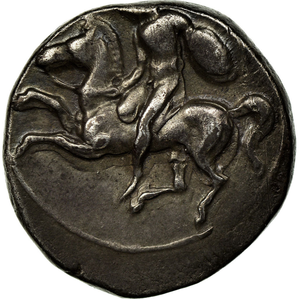 Moneta, Taras, son of Poseidon, Didrachm, Tarentum, BB, Argento, SNG ANS:872