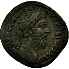 Coin, Marcus Aurelius, Sestertius, 178, Rome, VF(30-35), Copper, RIC:1227