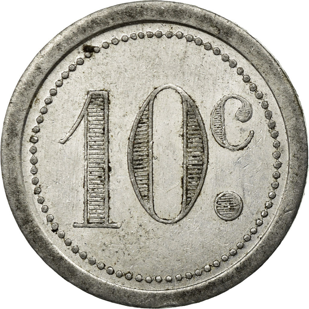 Coin, France, 10 Centimes, Guise, 1921, EF(40-45), Aluminium, Elie:15.2