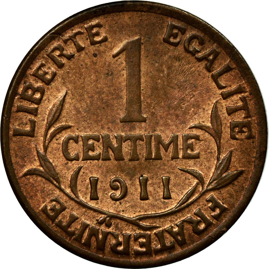 Monnaie, France, Dupuis, Centime, 1911, Paris, SPL, Bronze, KM:840, Le