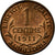 Moneta, Francia, Dupuis, Centime, 1911, Paris, SPL, Bronzo, KM:840, Le