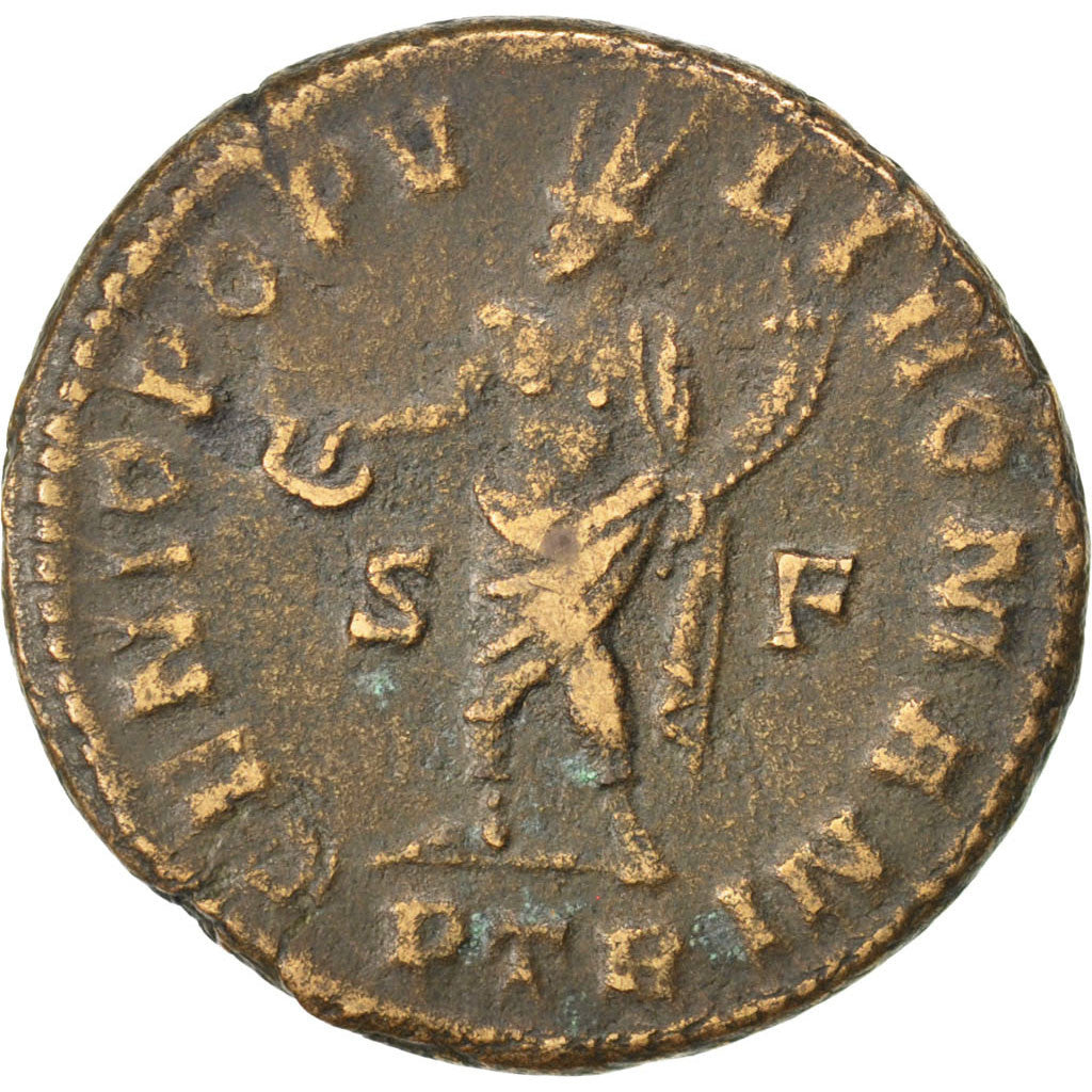 Severus II, Follis, Trier, EF(40-45), Copper, Cohen #26, 10.00