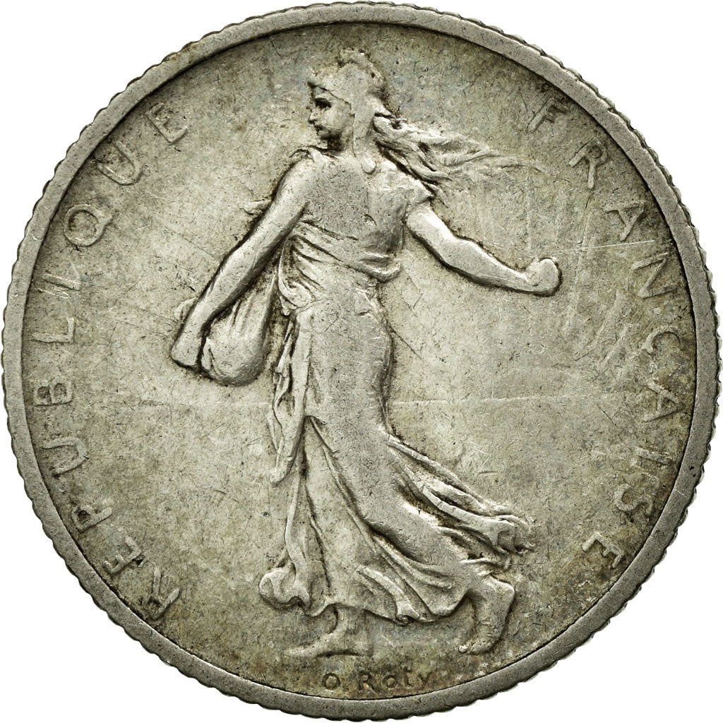 Coin, France, Semeuse, Franc, 1903, Paris, VF(20-25), Silver, KM:844.1