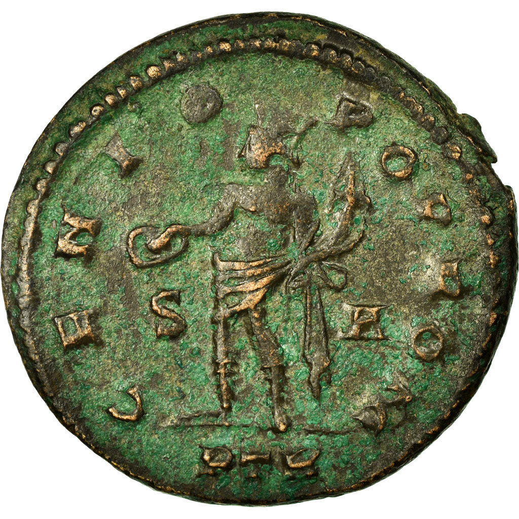 Coin, Maximianus, Follis, Trier, AU(50-53), Copper, Cohen:140