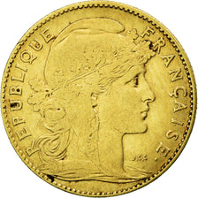 Coin, France, Marianne, 10 Francs, 1899, Paris, VF(20-25), Gold, KM:846