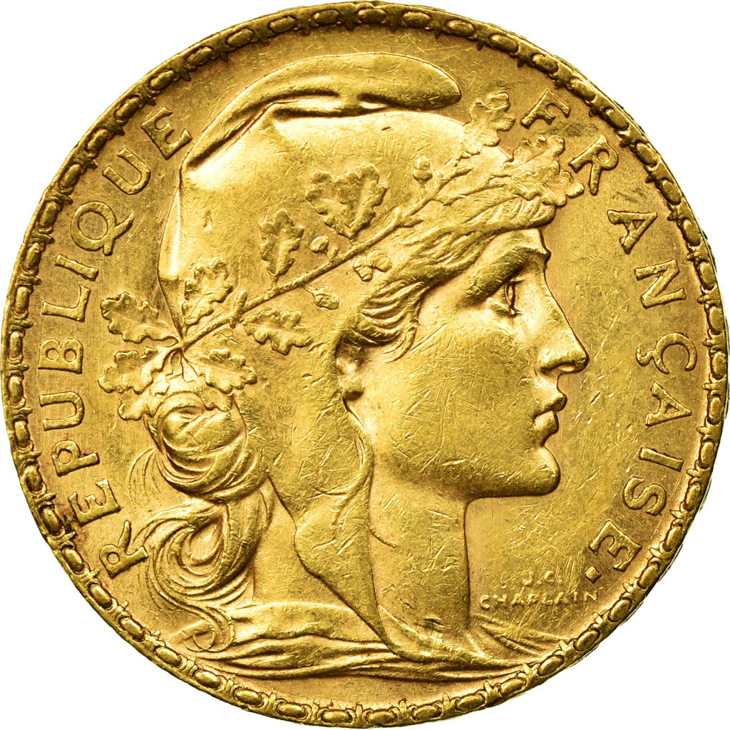 Monnaie, France, Marianne, 20 Francs, 1902, TTB+, Or, Gadoury:1064, KM:847