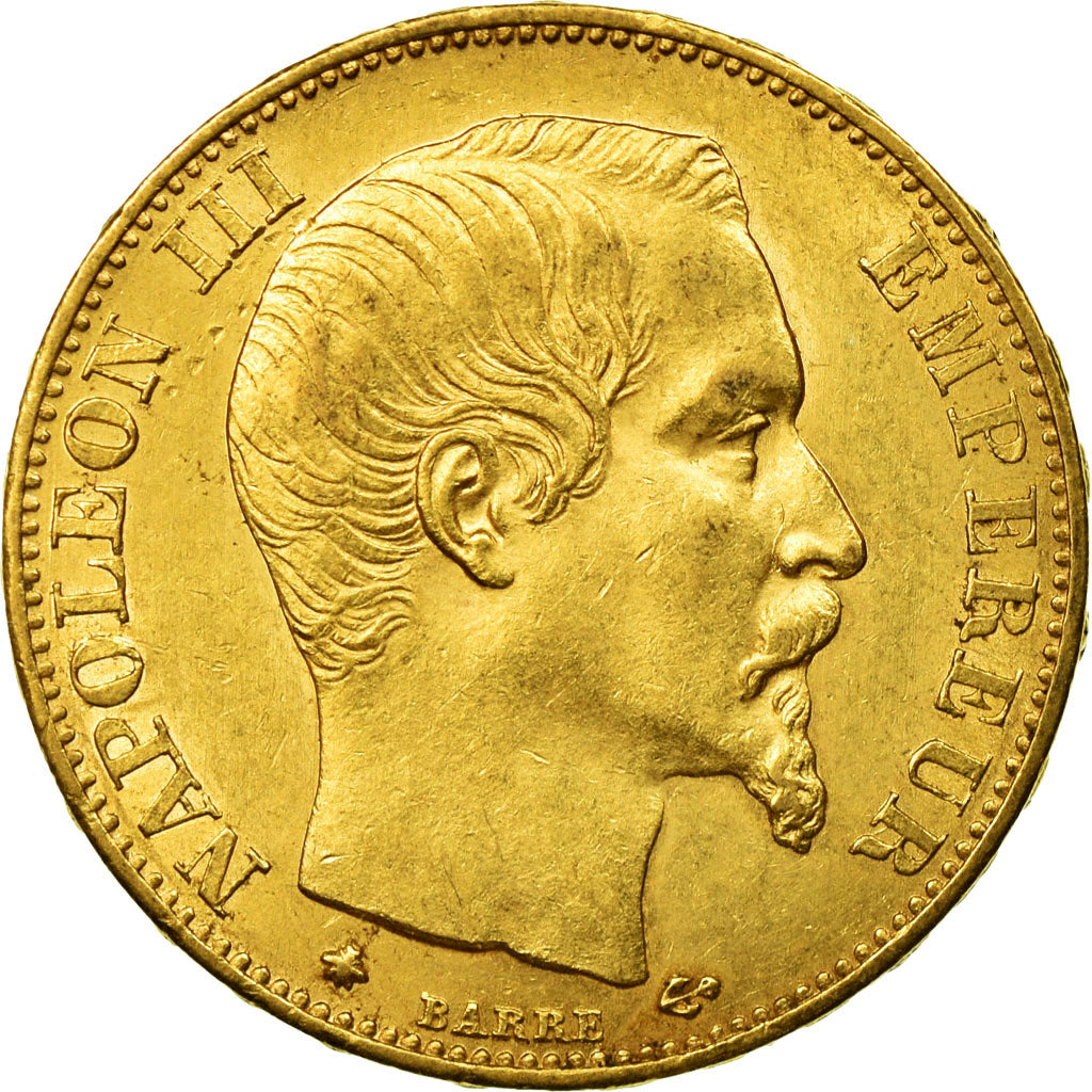 Coin, France, Napoleon III, Napoléon III, 20 Francs, 1860, Strasbourg