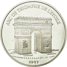 Moneda, Francia, 100 Francs-15 Ecus, 1993, Paris, EBC+, Plata, KM:1031