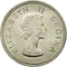 Moneda, Sudáfrica, Elizabeth II, 2-1/2 Shillings, 1960, EBC+, Plata, KM:51
