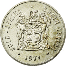Coin, South Africa, Rand, 1971, AU(55-58), Silver, KM:88