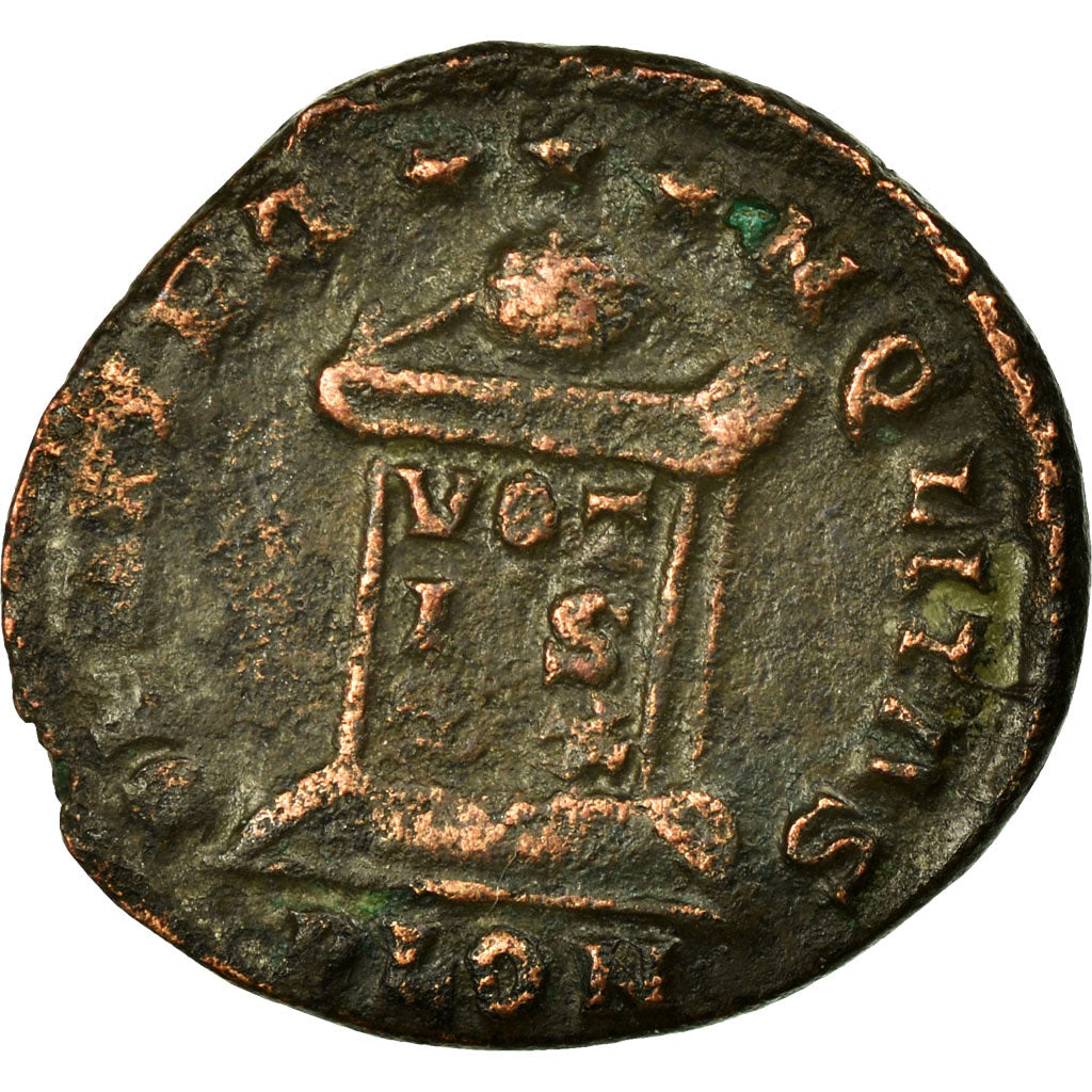 Coin, Crispus, Nummus, London, AU(50-53), Silver, Cohen:13