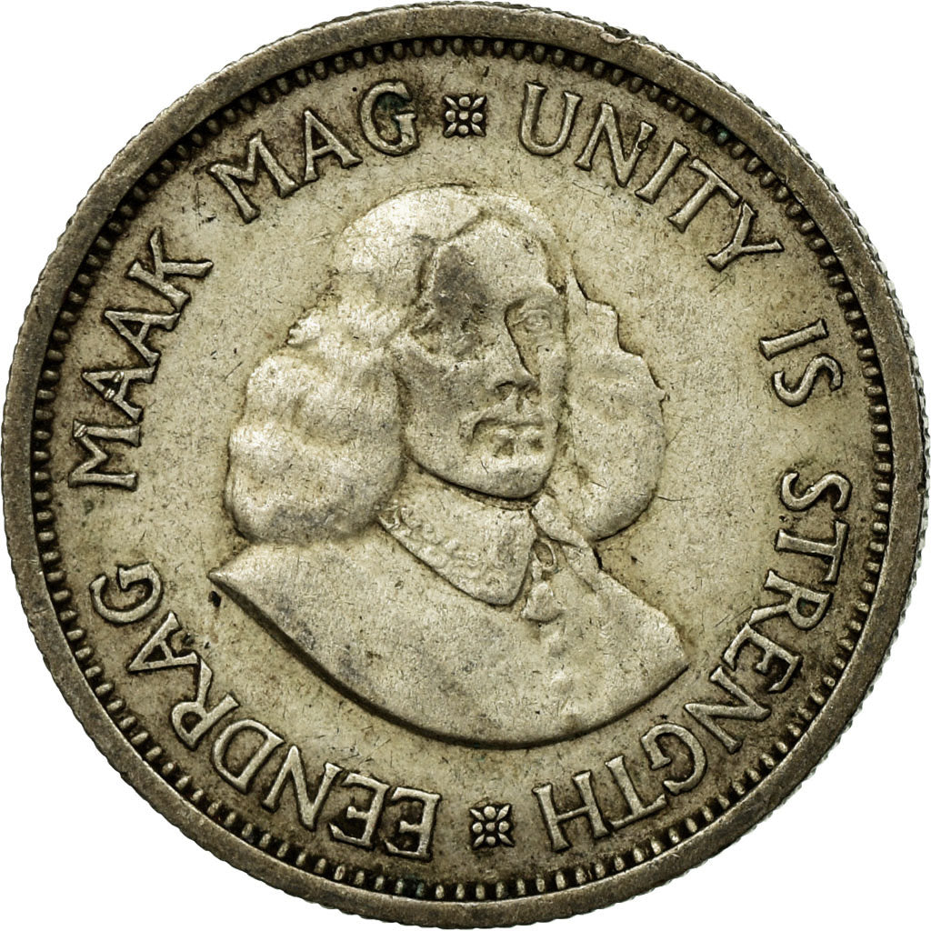 Monnaie, Afrique du Sud, 10 Cents, 1962, TTB+, Argent, KM:60