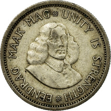 Monnaie, Afrique du Sud, 10 Cents, 1962, TTB+, Argent, KM:60