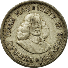 Moneta, Sudafrica, 10 Cents, 1962, BB+, Argento, KM:60