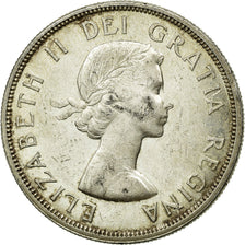Coin, Canada, Elizabeth II, Dollar, 1960, Royal Canadian Mint, Ottawa