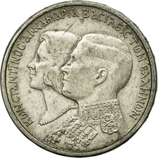 Coin, Greece, Constantine II, 30 Drachmai, 1964, AU(50-53), Silver, KM:87