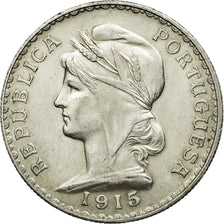 Coin, Portugal, Escudo, 1915, AU(55-58), Silver, KM:564
