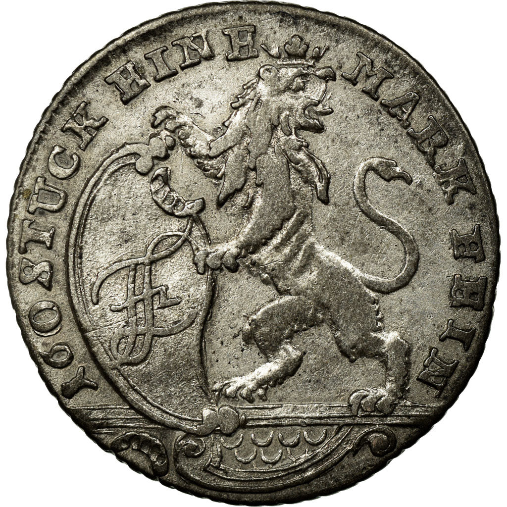 Moneda, Estados alemanes, HESSE-CASSEL, Friedrich II, 1/12 Thaler, 2 Groschen