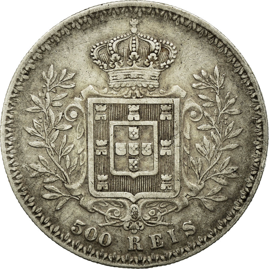 Monnaie, Portugal, Carlos I, 500 Reis, 1899, TTB+, Argent, KM:535