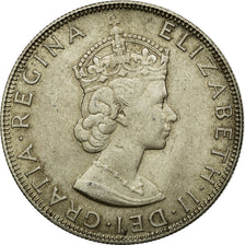 Coin, Bermuda, Elizabeth II, Crown, 1964, AU(50-53), Silver, KM:14
