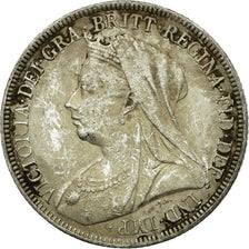 Coin, Great Britain, Victoria, Shilling, 1894, VF(30-35), Silver, KM:780