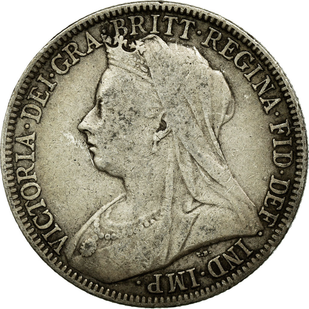 Coin, Great Britain, Victoria, Florin, Two Shillings, 1899, London, VF(30-35)