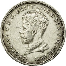 Moneta, Australia, George V, Florin, 1927, Melbourne, BB+, Argento, KM:31