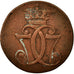 Coin, Denmark, Christian VII, Skilling, 1771, Copenhagen, EF(40-45), Copper