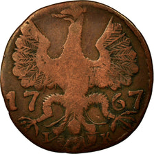 Moneda, Estados alemanes, AACHEN, 12 Heller, 1767, MBC, Cobre, KM:51