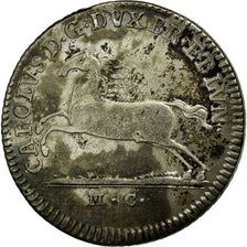 Coin, German States, BRUNSWICK-LUNEBOURG, 1/6 Thaler, 1780, EF(40-45), Silver